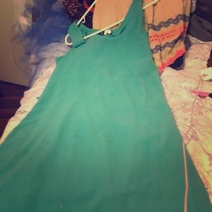 Light green dress